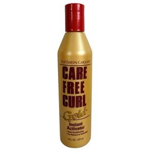SoftSheen Carson Care Free Curl Gold Hair Instant Activator 8 fl oz New